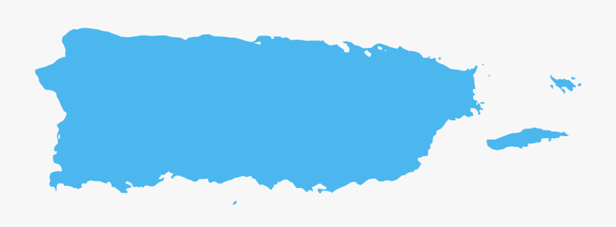 Map Of Puerto Rico With Municipalities, Transparent Clipart