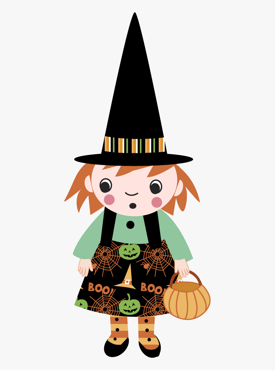 Children Dressed For Halloween Clipart - Cartoon, Transparent Clipart