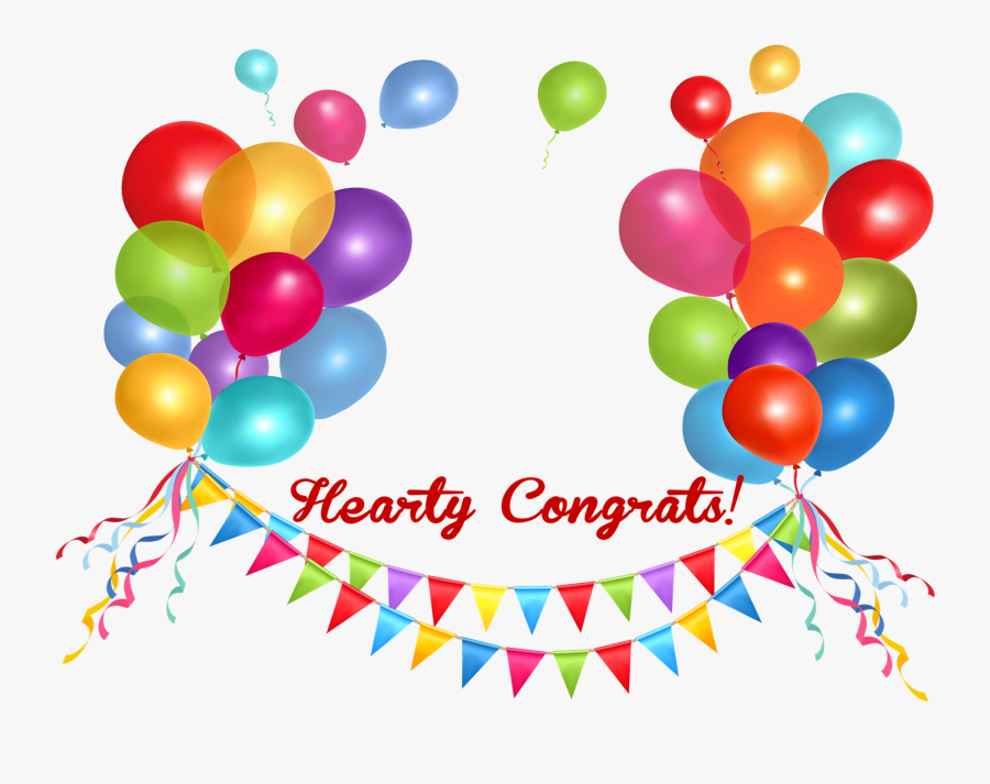Hearty Congrats Png Clipart - Decoration Png, Transparent Clipart