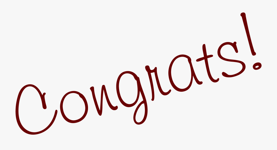 Latest Congrats Wish - Congrats Image Transparent, Transparent Clipart
