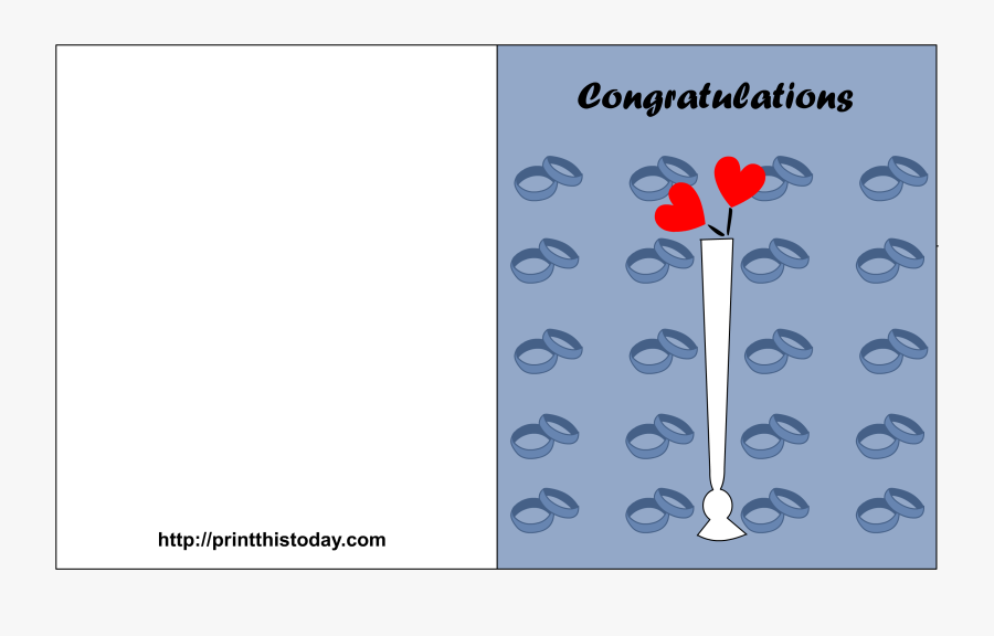 Weddings Free Clipart Wedding Congratulation - Wedding, Transparent Clipart