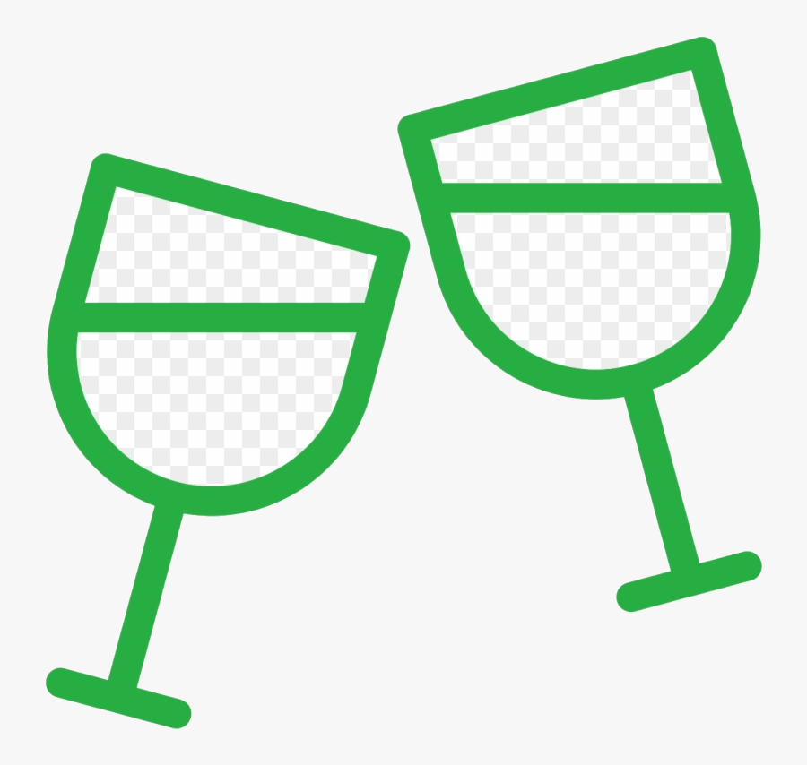 Congratulations Clipart Transparent Png - Wine Glass Clinking Clipart, Transparent Clipart