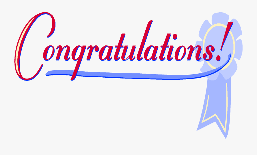 Congratulations Free Clip Art Clipart Image Transparent - Congratulations Clipart, Transparent Clipart