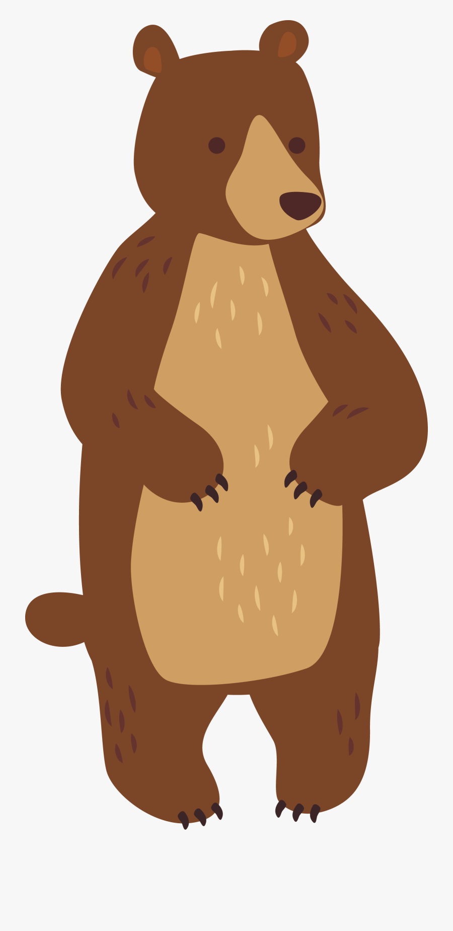 Collection Of Free Vector Bear Illustrator - Bear Cartoon Png, Transparent Clipart