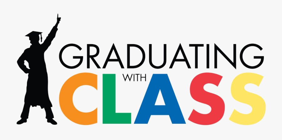Clip Art Congrats Class Of - High School Graduation Logo, Transparent Clipart