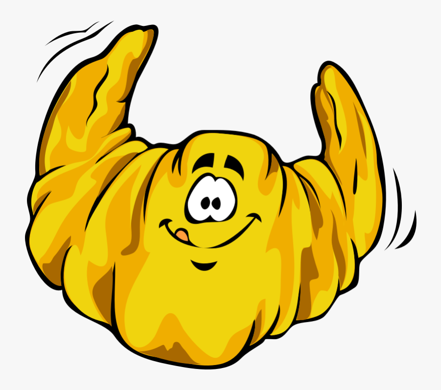 Croissant Clipart, Transparent Clipart