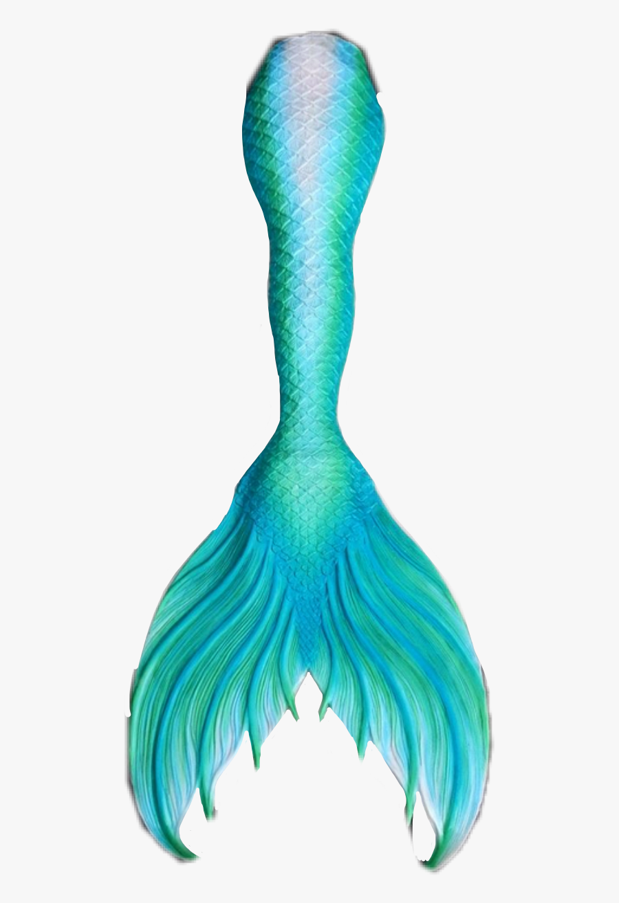 Sticker Tail Mermaid Clip Art - Blue Transparent Mermaid Tail, Transparent Clipart