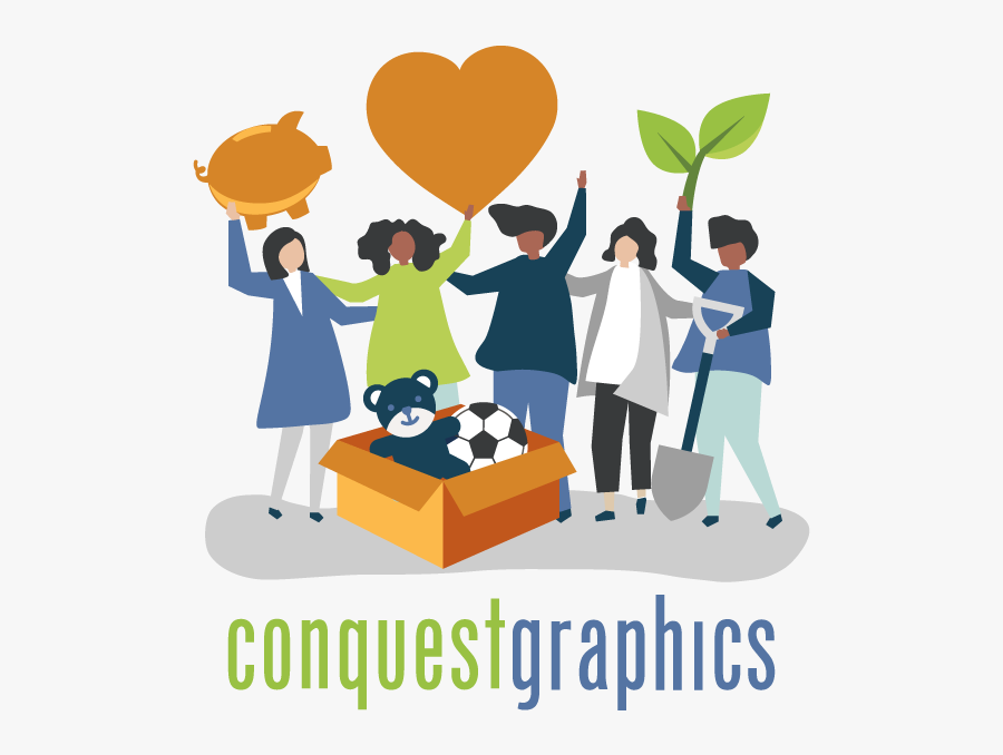 Transparent Meeting Someone New Clipart - Volunteering, Transparent Clipart