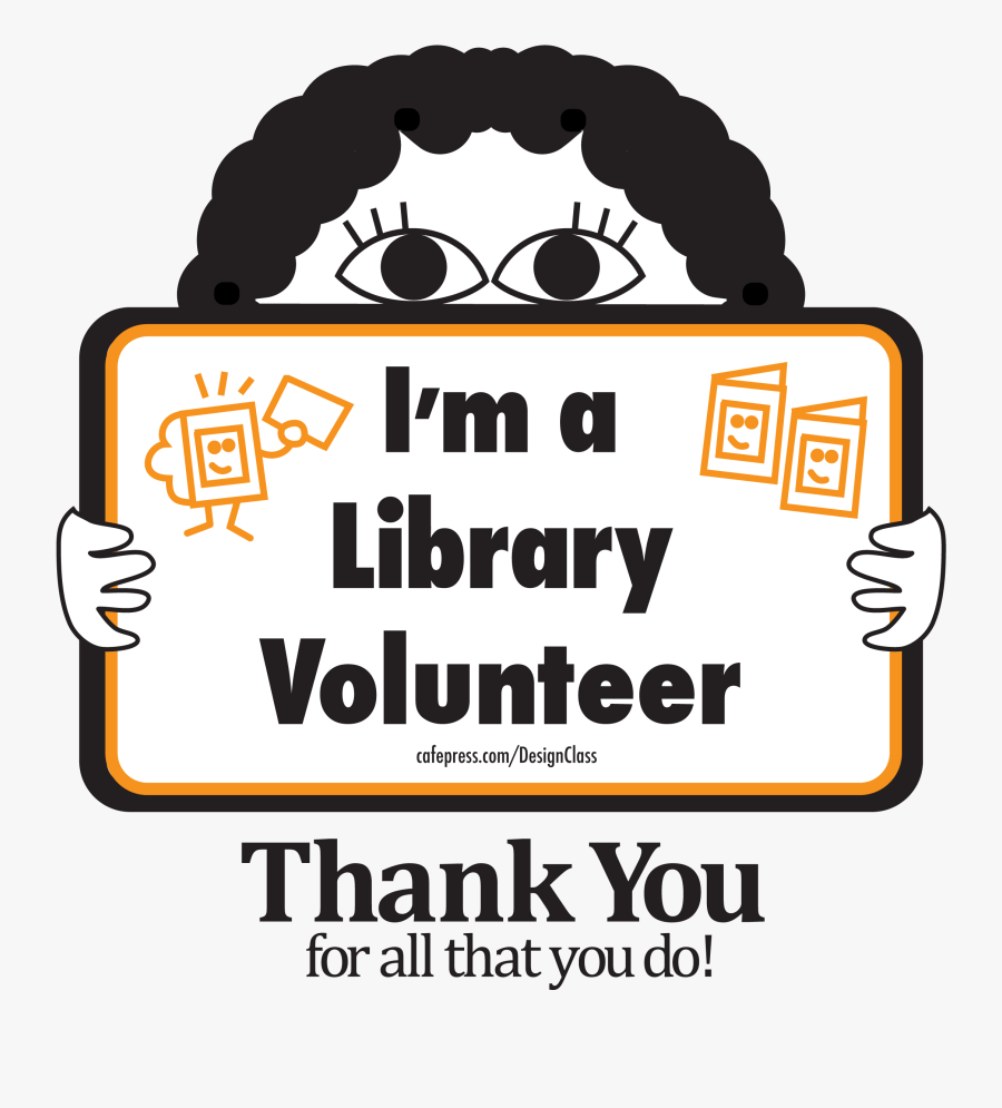 Library Volunteer, Transparent Clipart