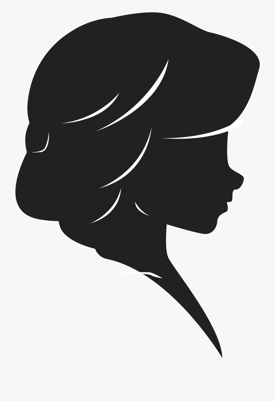 Cute Girl Children Silhouettes - Illustration, Transparent Clipart