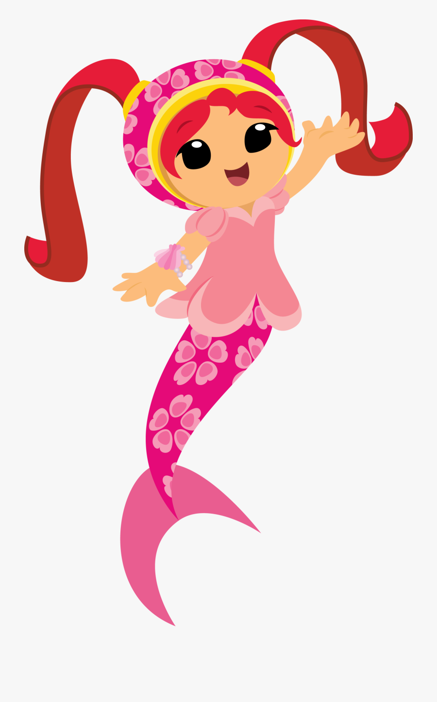 Mermaid Milli - Team Umizoomi Milli Mermaid, Transparent Clipart