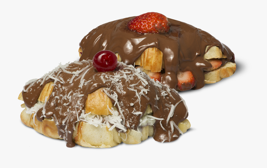 Clip Art Croissant De Morango - Croissant De Doce De Leite, Transparent Clipart