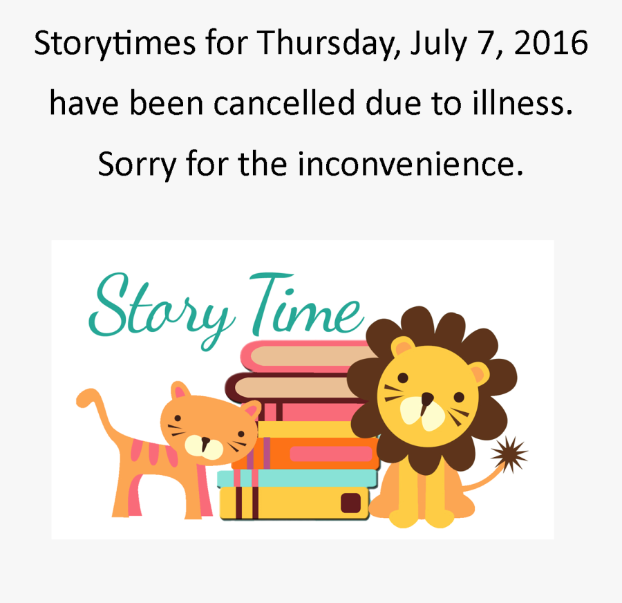 Preschool Storytime - Story Time Logo, Transparent Clipart