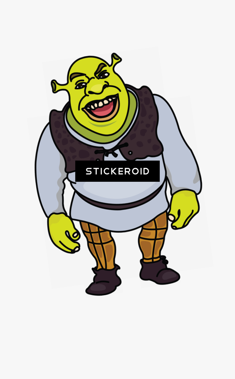 Shrek Snapchat Drawing Clipart , Png Download - Shrek Cartoon Drawing, Transparent Clipart
