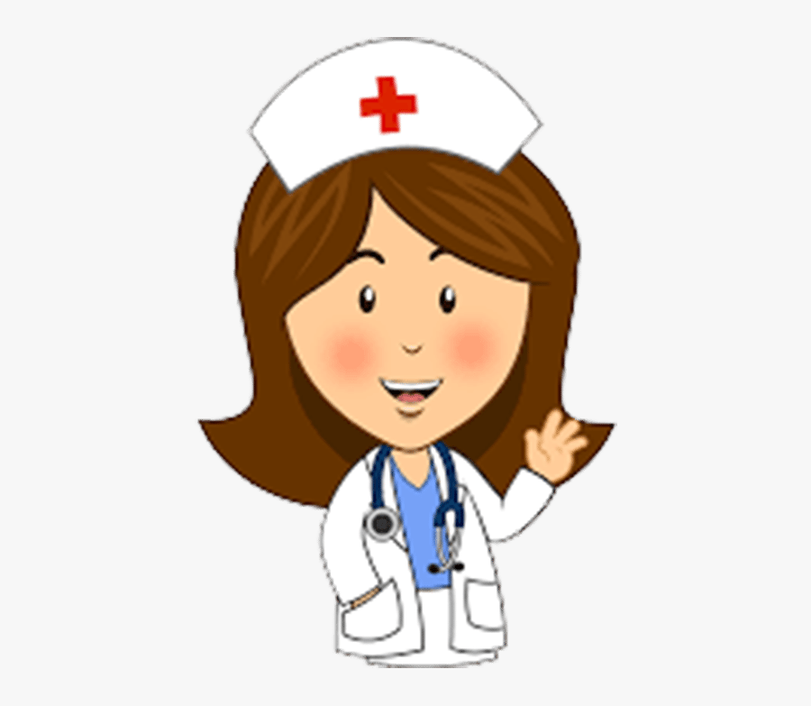 Nurse Cartoon, Transparent Clipart