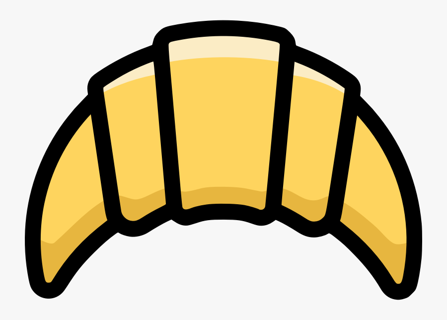 Croissant Icon - Clip Art, Transparent Clipart