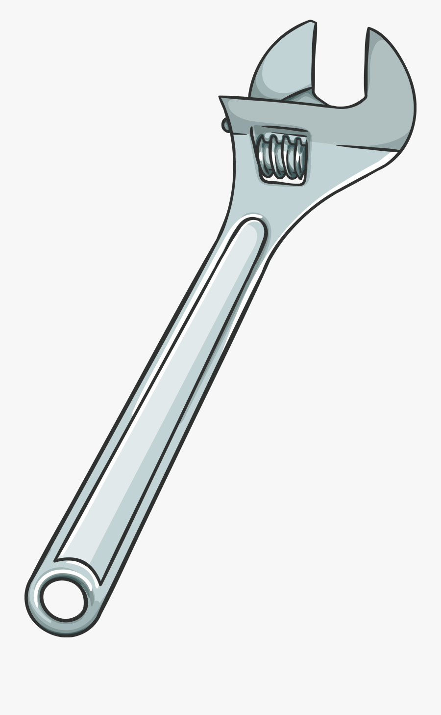 Adjustable Spanner Wrench Download - Wrench No Background, Transparent Clipart