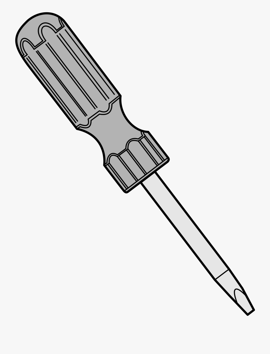 Clipart - Screw Driver Clipart Transparent, Transparent Clipart
