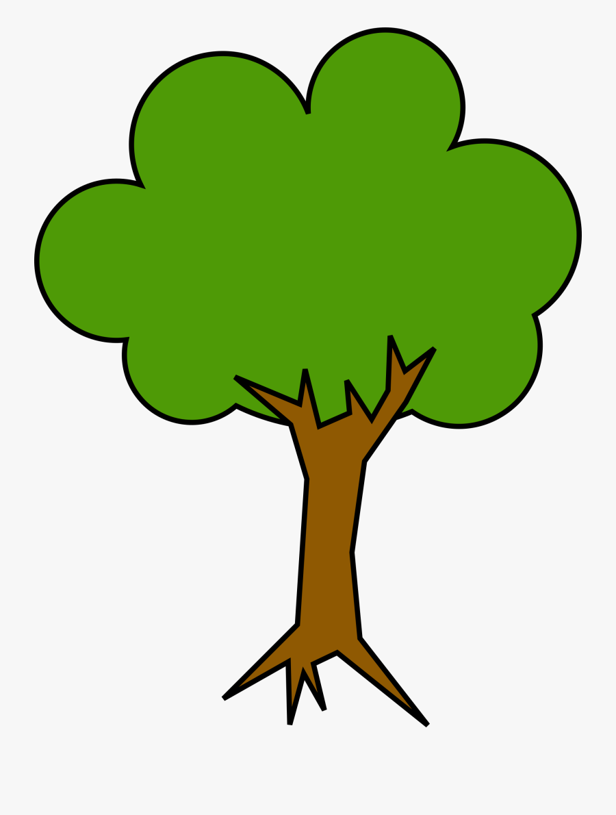 Minimal Simple Tree Free Picture, Transparent Clipart