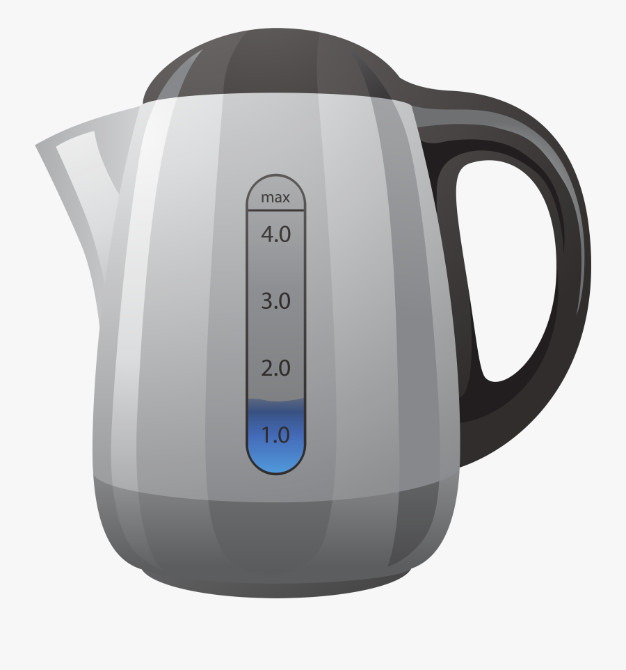 Electric Kettle Png Clipart - Electric Kettle Cartoon Png, Transparent Clipart
