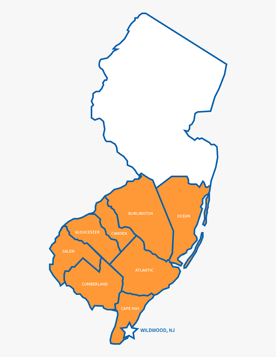 Willing To Work With Coastal Prep Staff And Counselors - Map, Transparent Clipart