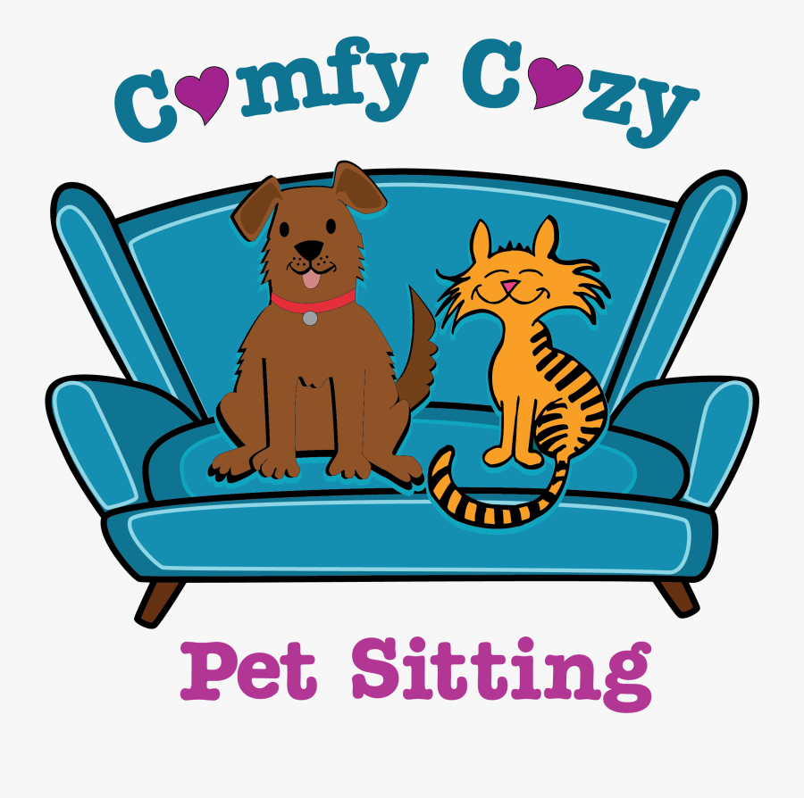 Pets Clipart Pet Sitter - Dog On Couch Clipart, Transparent Clipart