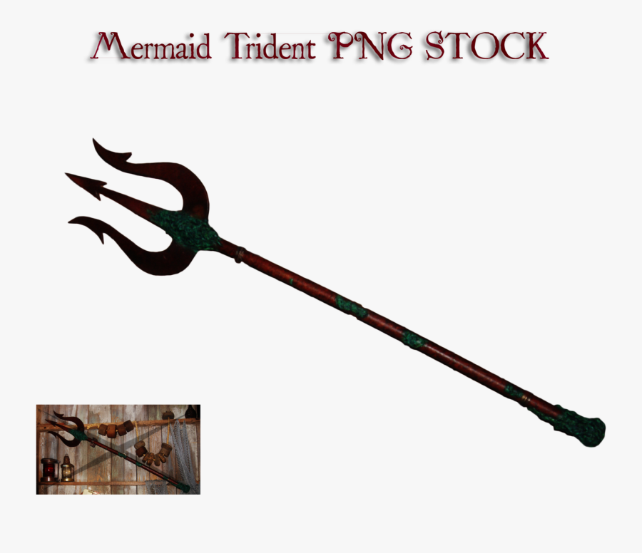 Mermaid Png Stock By Karahrobinson Art - Weapon, Transparent Clipart