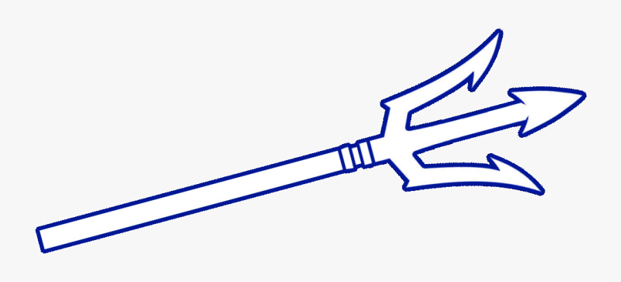 Trident Clipart Devils - Drawing Of A Pitchfork, Transparent Clipart