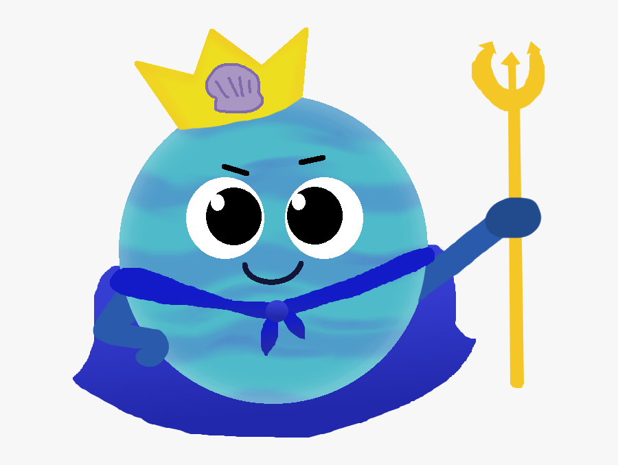 Transparent Poseidon"s Trident Clipart - Saturn Pinkfong, Transparent Clipart