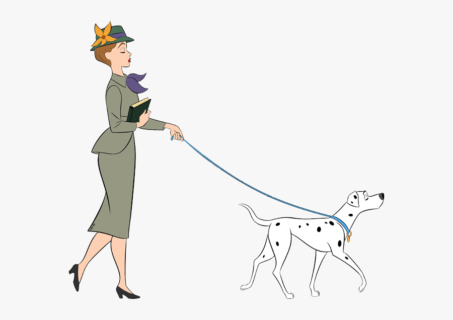 101 Dalmatians Anita And Perdita, Transparent Clipart