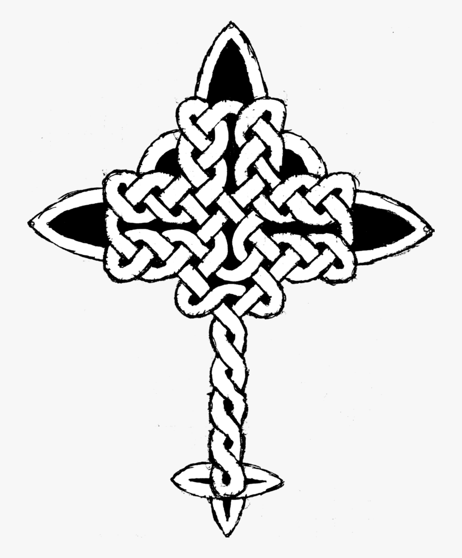 Celtic Knot Cross Thing By Thenextdecade - Drawing, Transparent Clipart