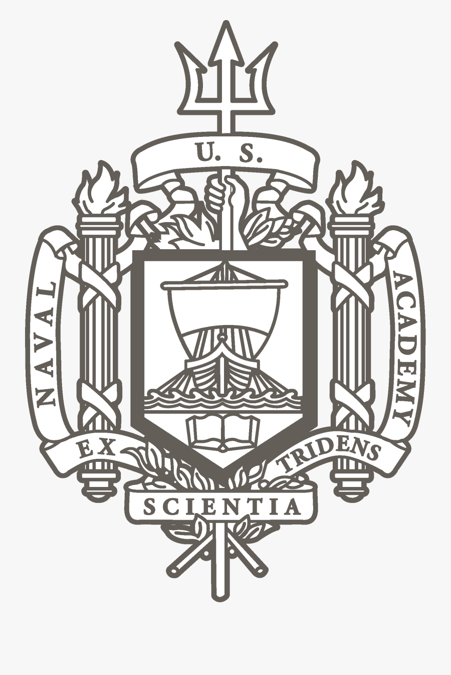 Naval Academy Clipart For Your App - Us Naval Academy Emblem, Transparent Clipart