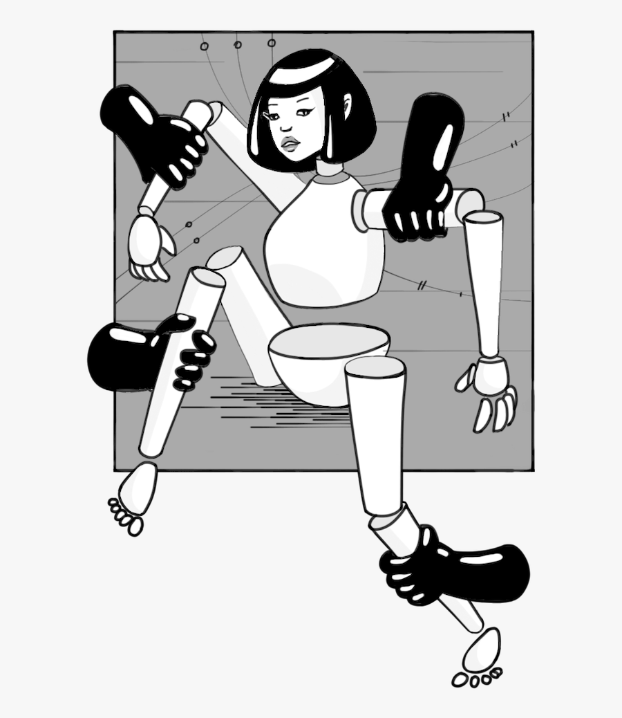 Extra Ex Machina Asian - Cartoon, Transparent Clipart