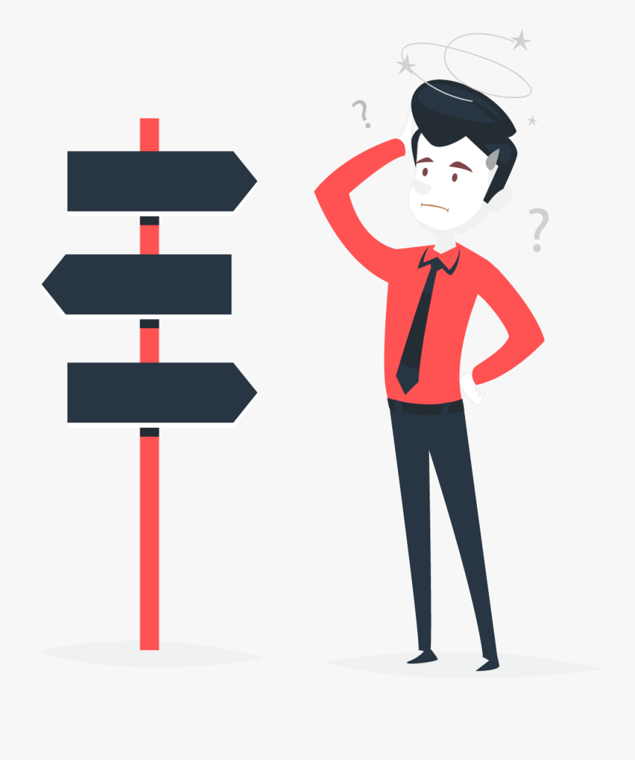 16 Nov Inbound Net 404 Lost Businessman Clipart , Png - Cartoon, Transparent Clipart