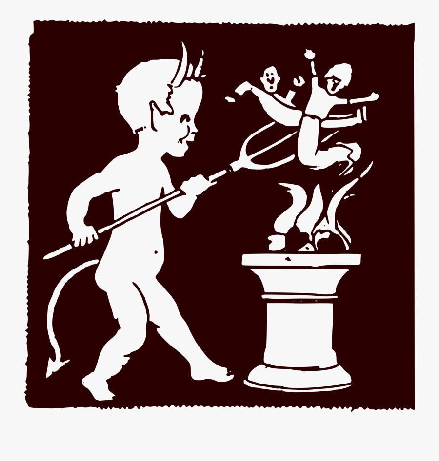 Fire Clip Arts - Cupid Devil, Transparent Clipart