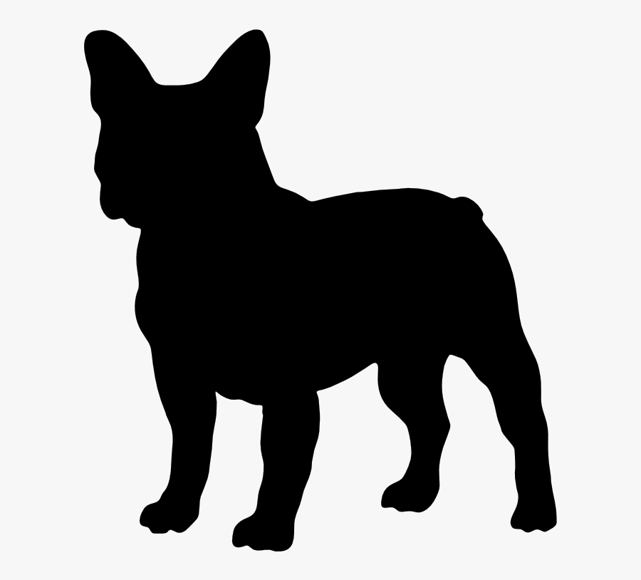 French Bulldog American Bully Boston Terrier Shiba - French Bulldog Silhouette Png, Transparent Clipart