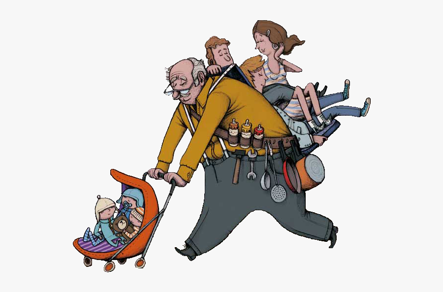 Publicat De Eu Ciresica La - Los Abuelos No Son Padres, Transparent Clipart