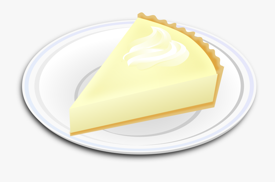 Transparent Key Lime Pie Clipart - Cheesecake Clipart No Background, Transparent Clipart
