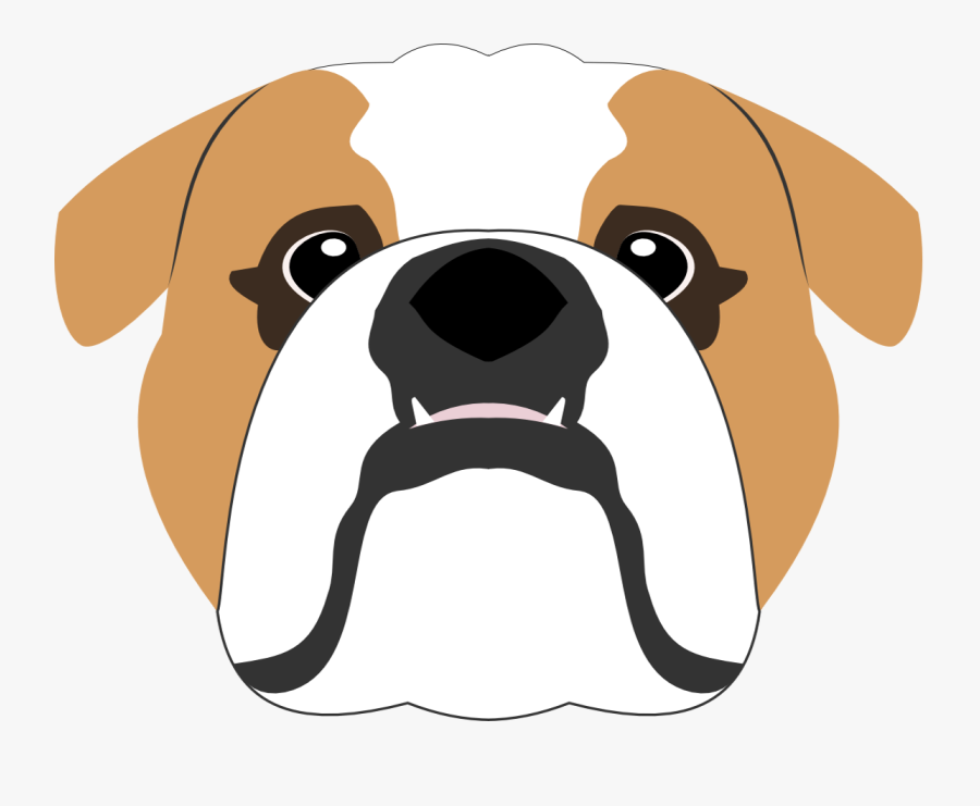 Bull Dog Vector Png, Transparent Clipart