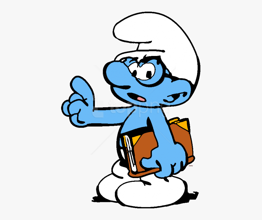 Smurfs Cartoon Characters Clipart - Smurf Clipart, Transparent Clipart