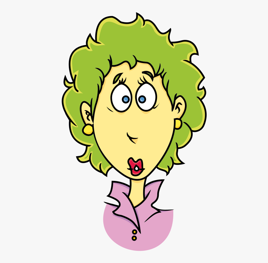 Emotion,art,plant - Surprised Woman Clipart Transparent, Transparent Clipart