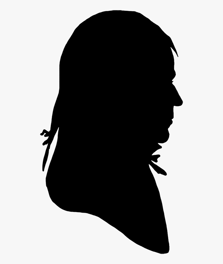 Man Silhouette With Hair Whip - Jack Jouett, Transparent Clipart