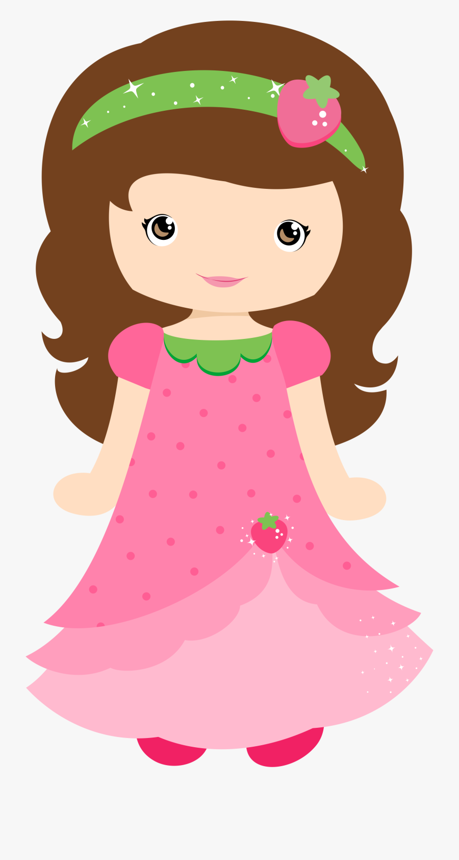Pin By Alejandra Barba On Para Imprimir Clip Art - Princess Strawberry Shortcake Clipart, Transparent Clipart