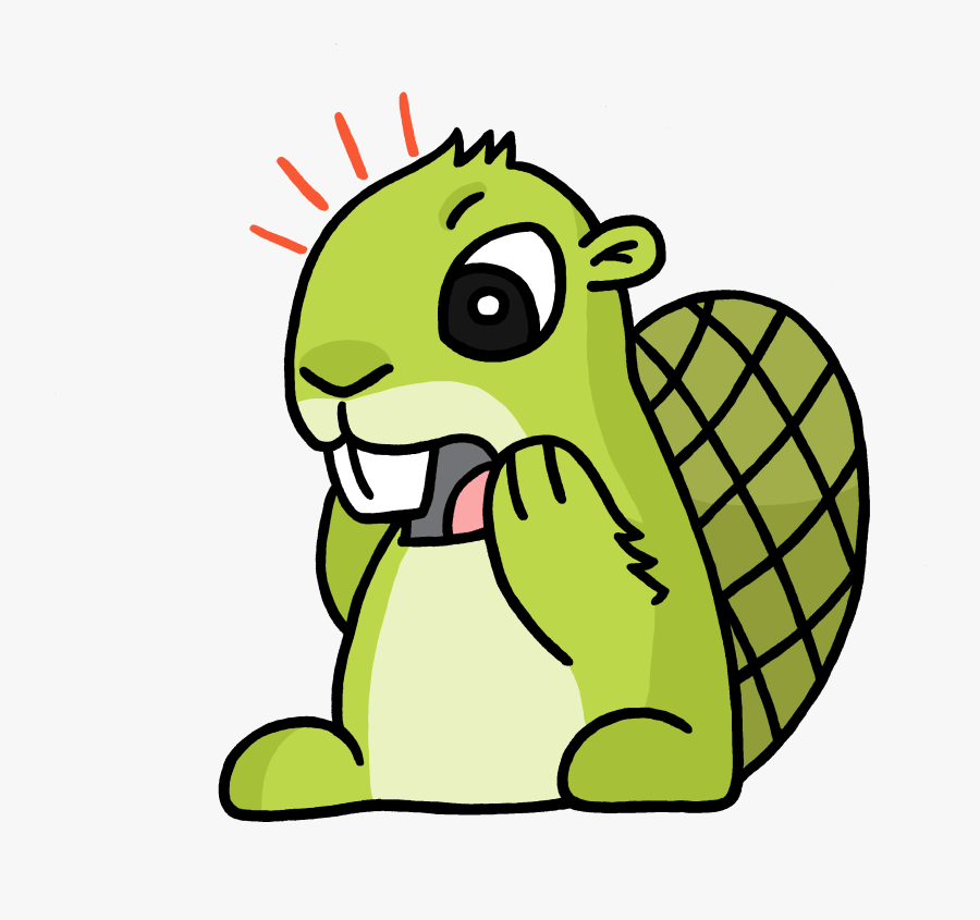 Surprised Adsy - Adsy Beaver Clipart, Transparent Clipart