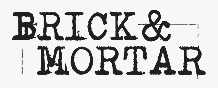 Brick And Mortar, Transparent Clipart