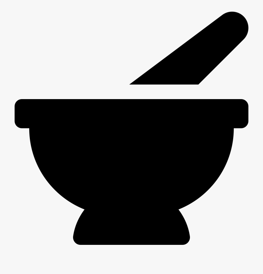 Mortar And Pestle Svg, Transparent Clipart