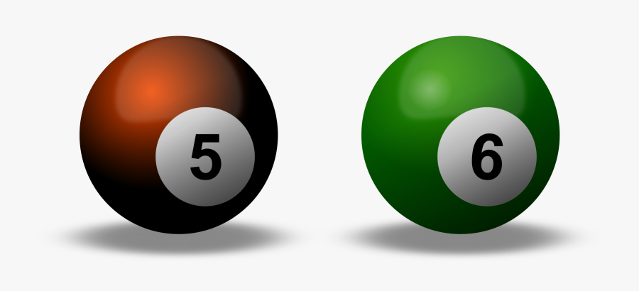 Billiard Ball Clipart Svg - Billiard Balls Clip Art, Transparent Clipart