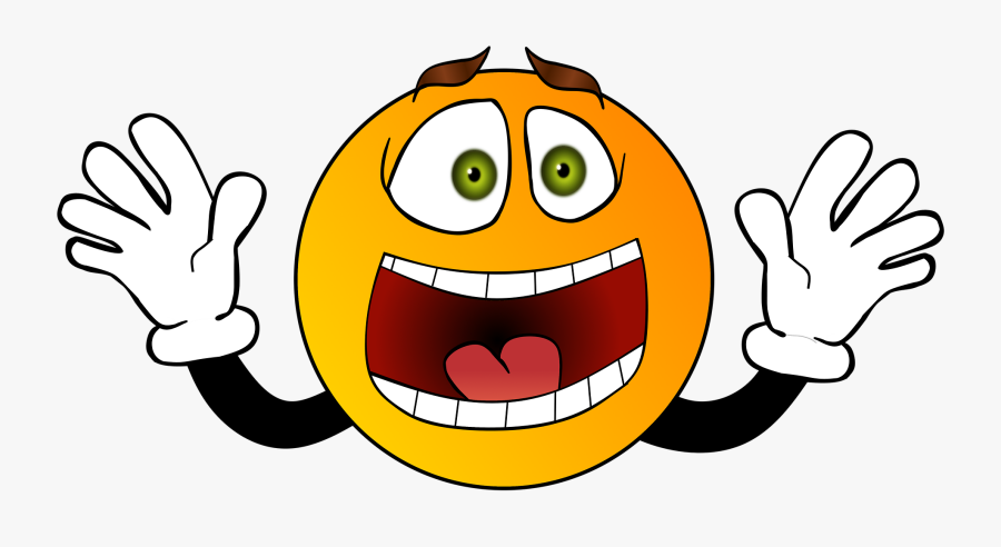 Hd Smiley Scared Surprised - Core Service, Transparent Clipart