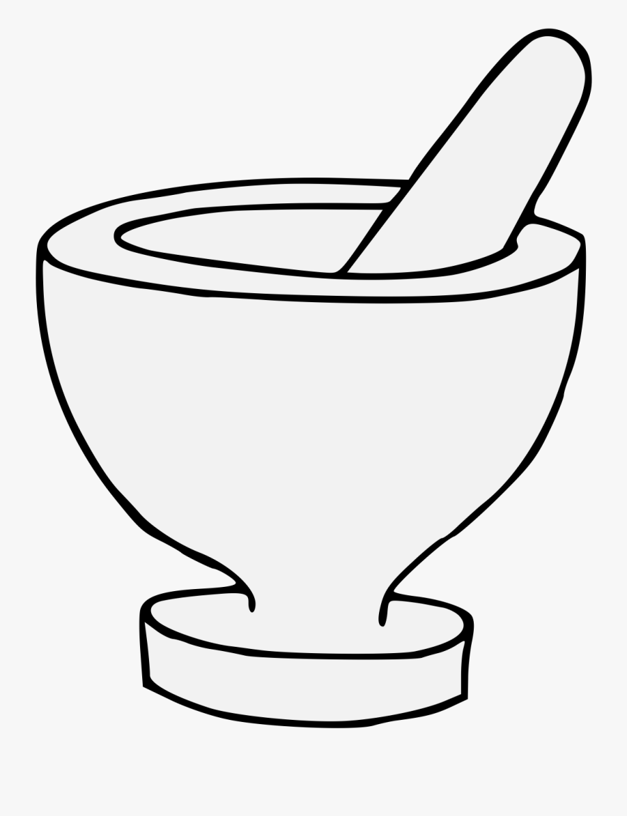 Mortar And Pestle, Transparent Clipart