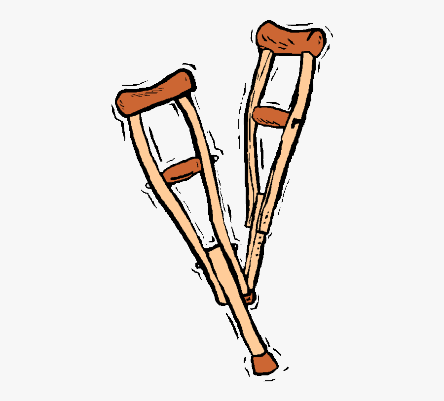 Crutches For Walking Clipart , Png Download - Crutches Clipart Transparent, Transparent Clipart
